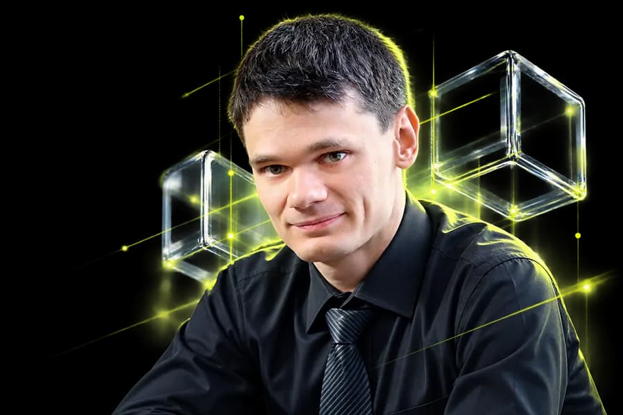Портрет разработчика Енот